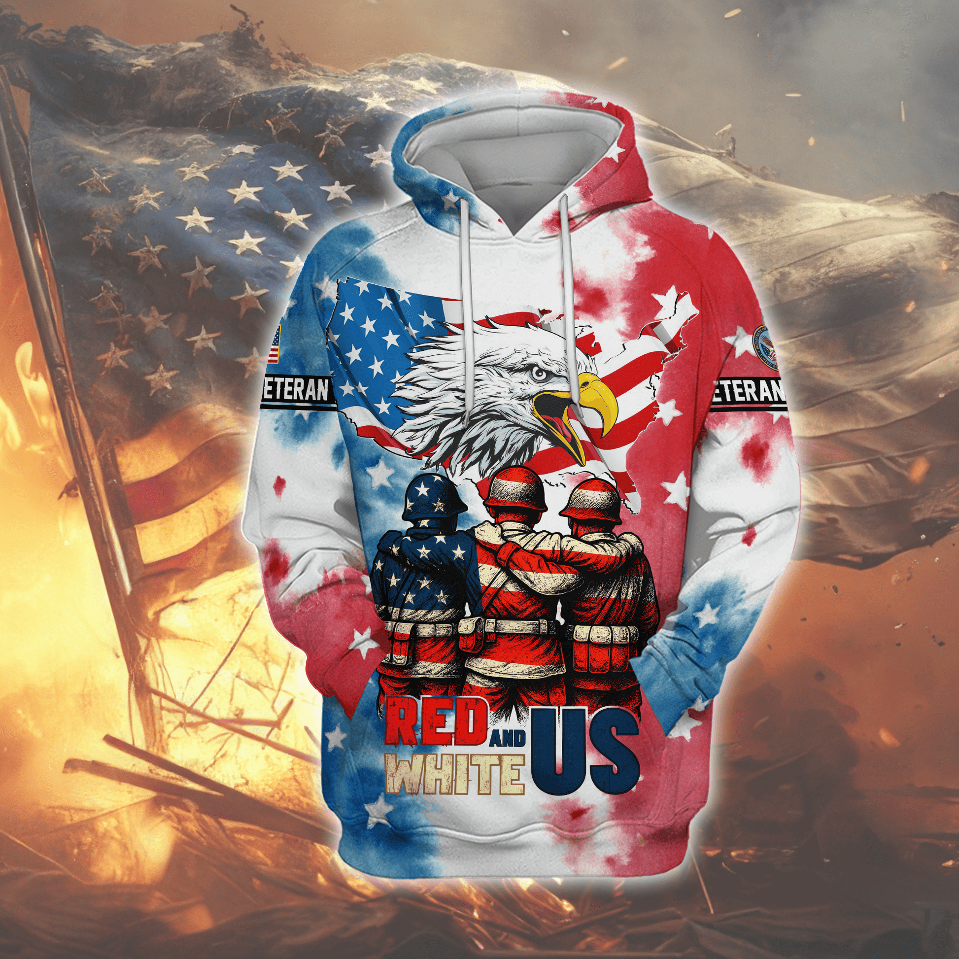 U.S. Coast Guard Eagle Hoodie | Patriotic Gift