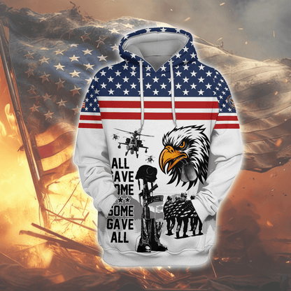 U.S. Coast Guard Eagle Hoodie VET31103 | Patriotic Gift