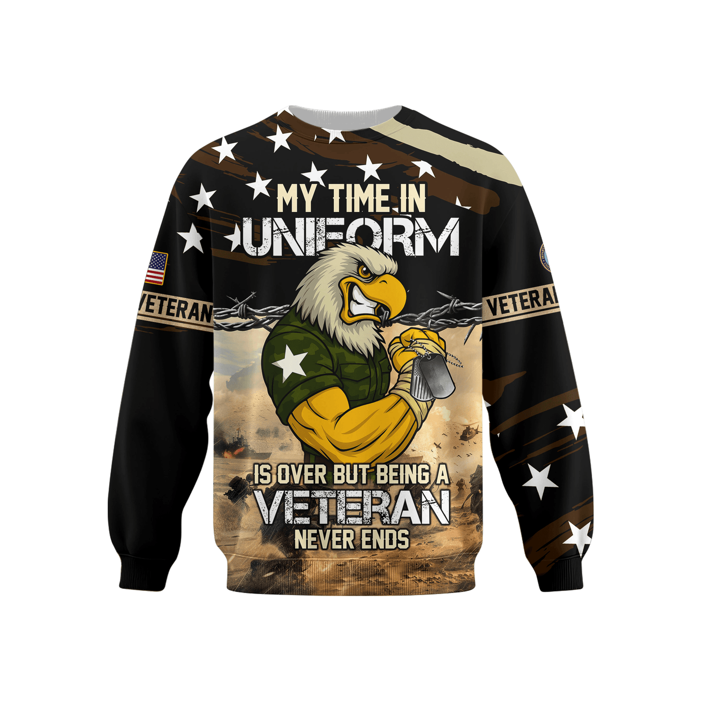 U.S. Coast Guard Eagle Hoodie | Patriotic Gift