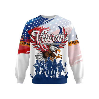 U.S. Coast Guard Eagle Hoodie VET31106 | Patriotic Gift
