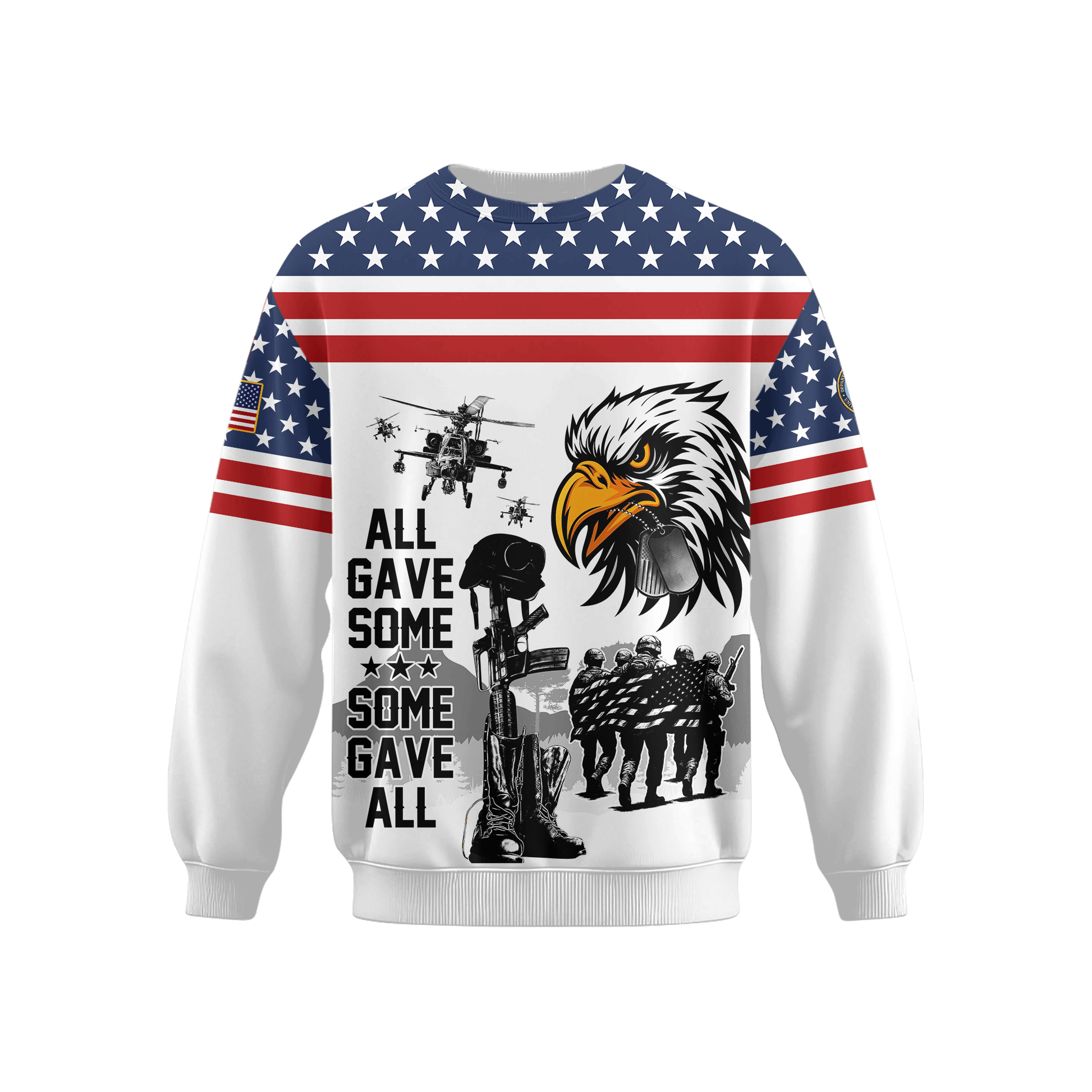 U.S. Coast Guard Eagle Hoodie VET31103 | Patriotic Gift