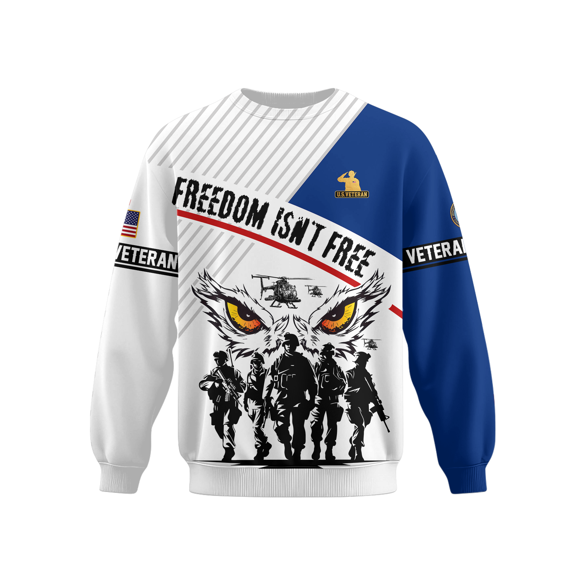 U.S. Coast Guard Eagle Hoodie VET31102 | Patriotic Gift