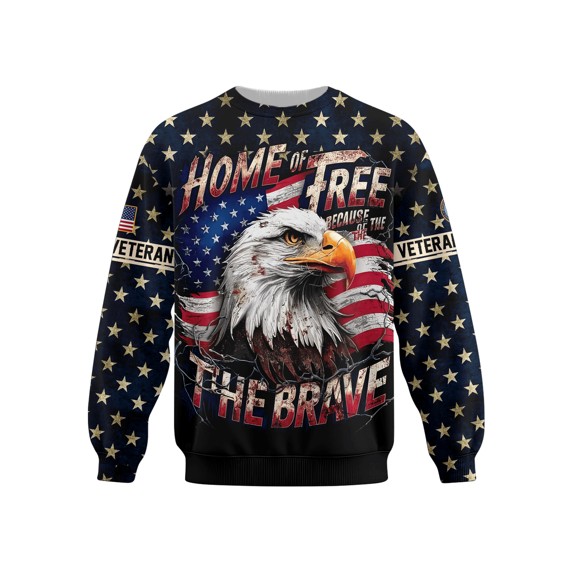 U.S. Coast Guard Eagle Hoodie VET31101 | Patriotic Gift