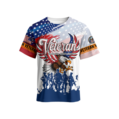 U.S. Coast Guard Eagle Hoodie VET31106 | Patriotic Gift