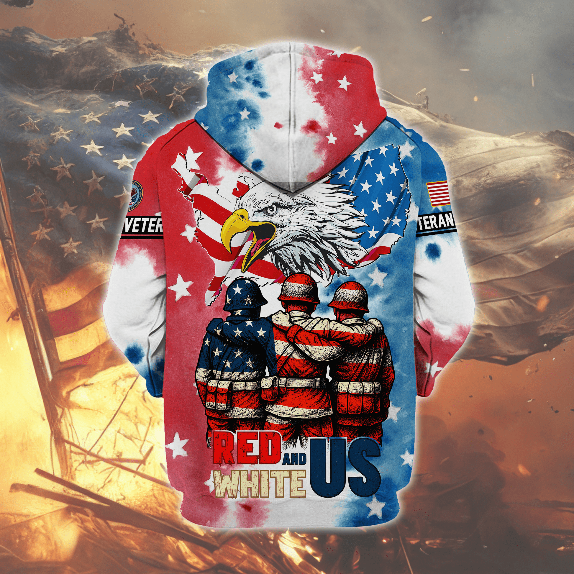 U.S. Coast Guard Eagle Hoodie | Patriotic Gift