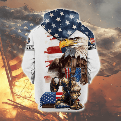 U.S. Coast Guard Eagle Hoodie | Patriotic Gift