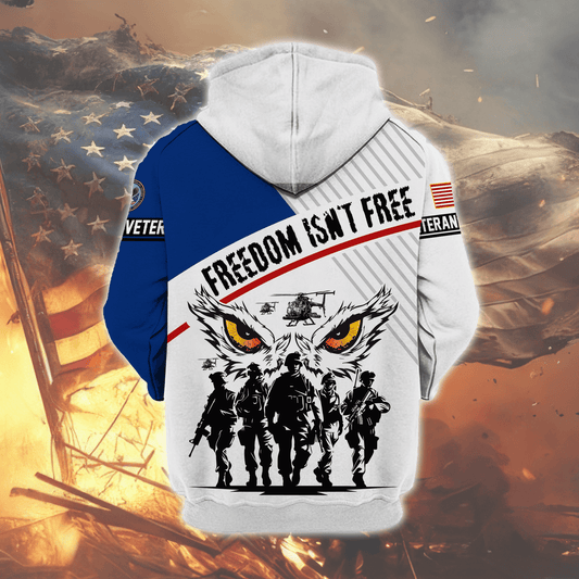 U.S. Coast Guard Eagle Hoodie VET31102 | Patriotic Gift
