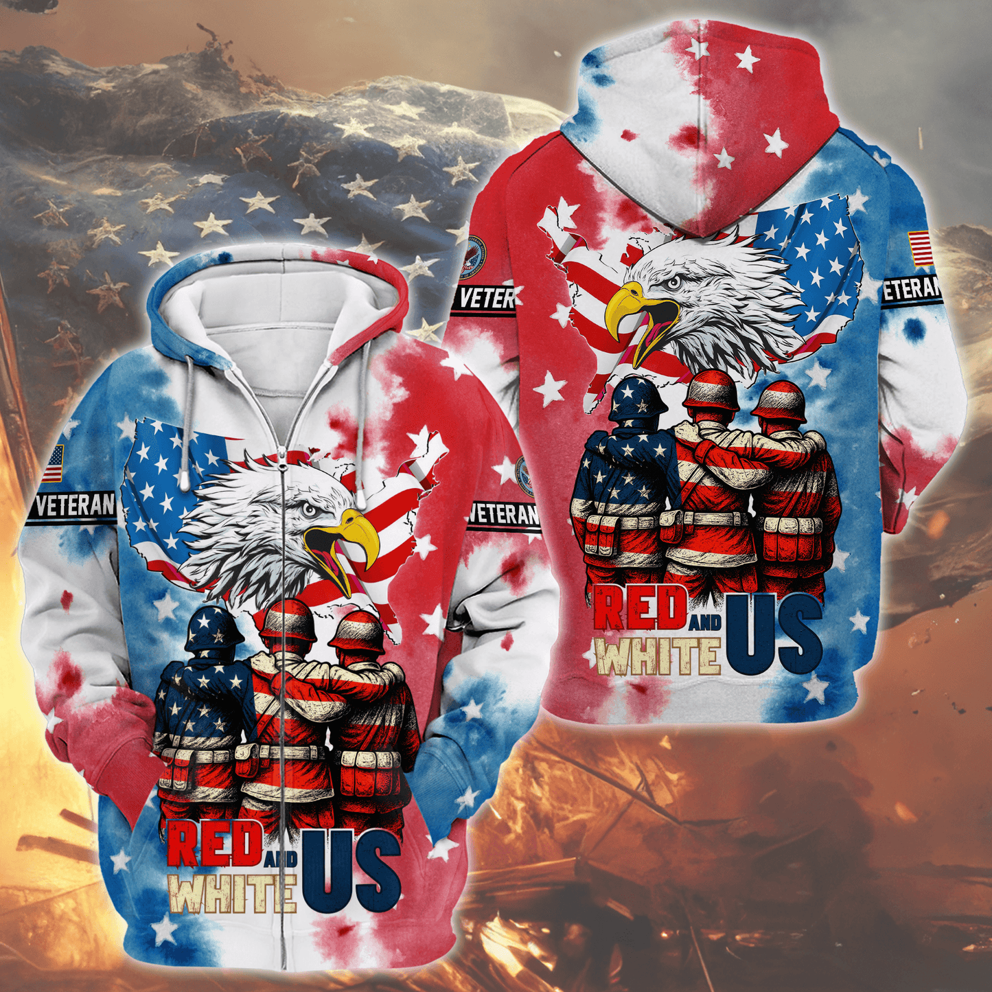 U.S. Coast Guard Eagle Hoodie | Patriotic Gift