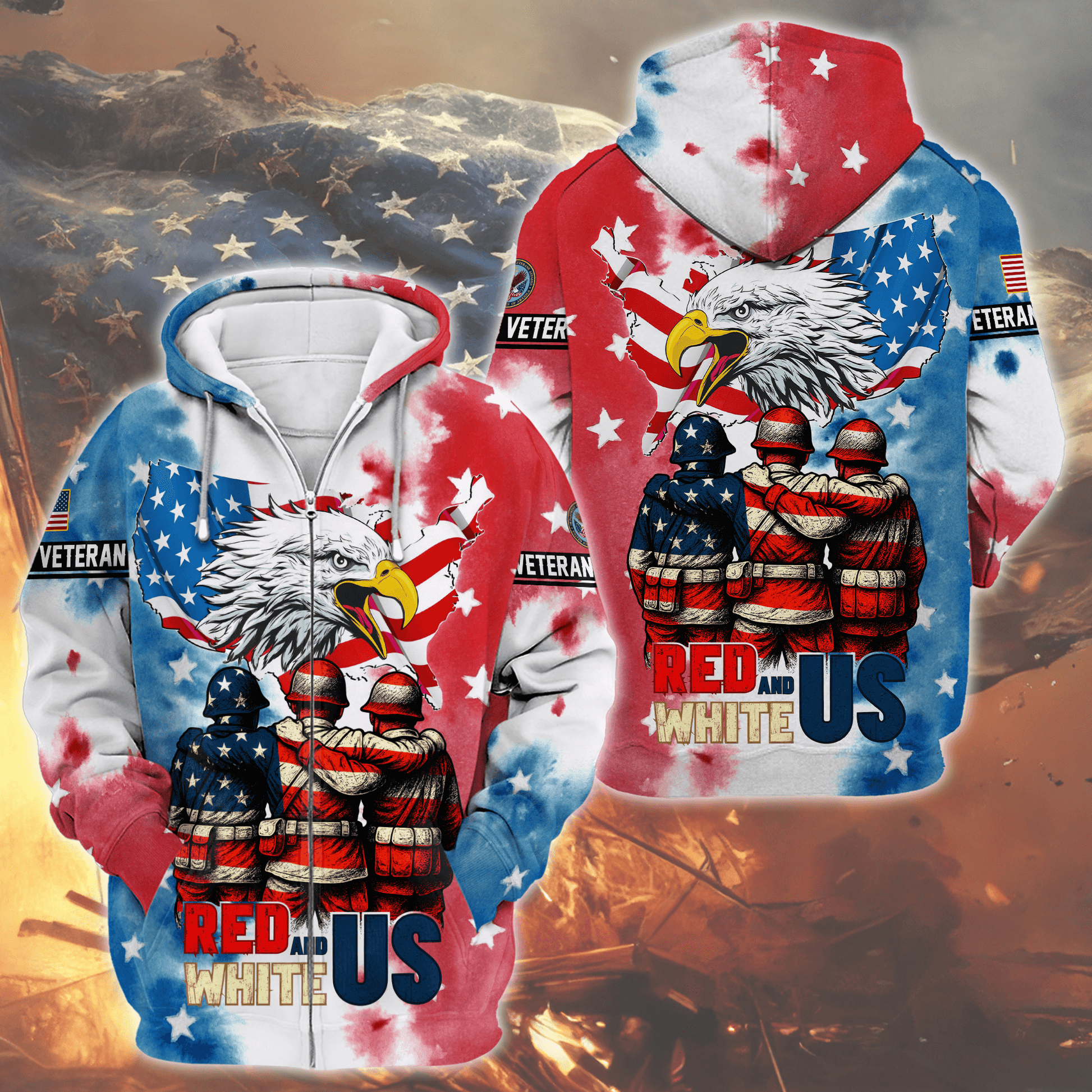 U.S. Coast Guard Eagle Hoodie | Patriotic Gift
