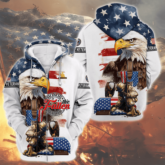 U.S. Coast Guard Eagle Hoodie | Patriotic Gift