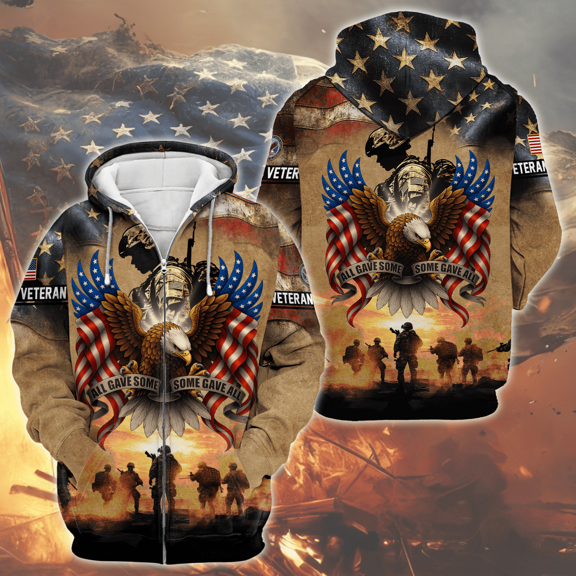 U.S. Coast Guard Eagle Hoodie | Patriotic Gift