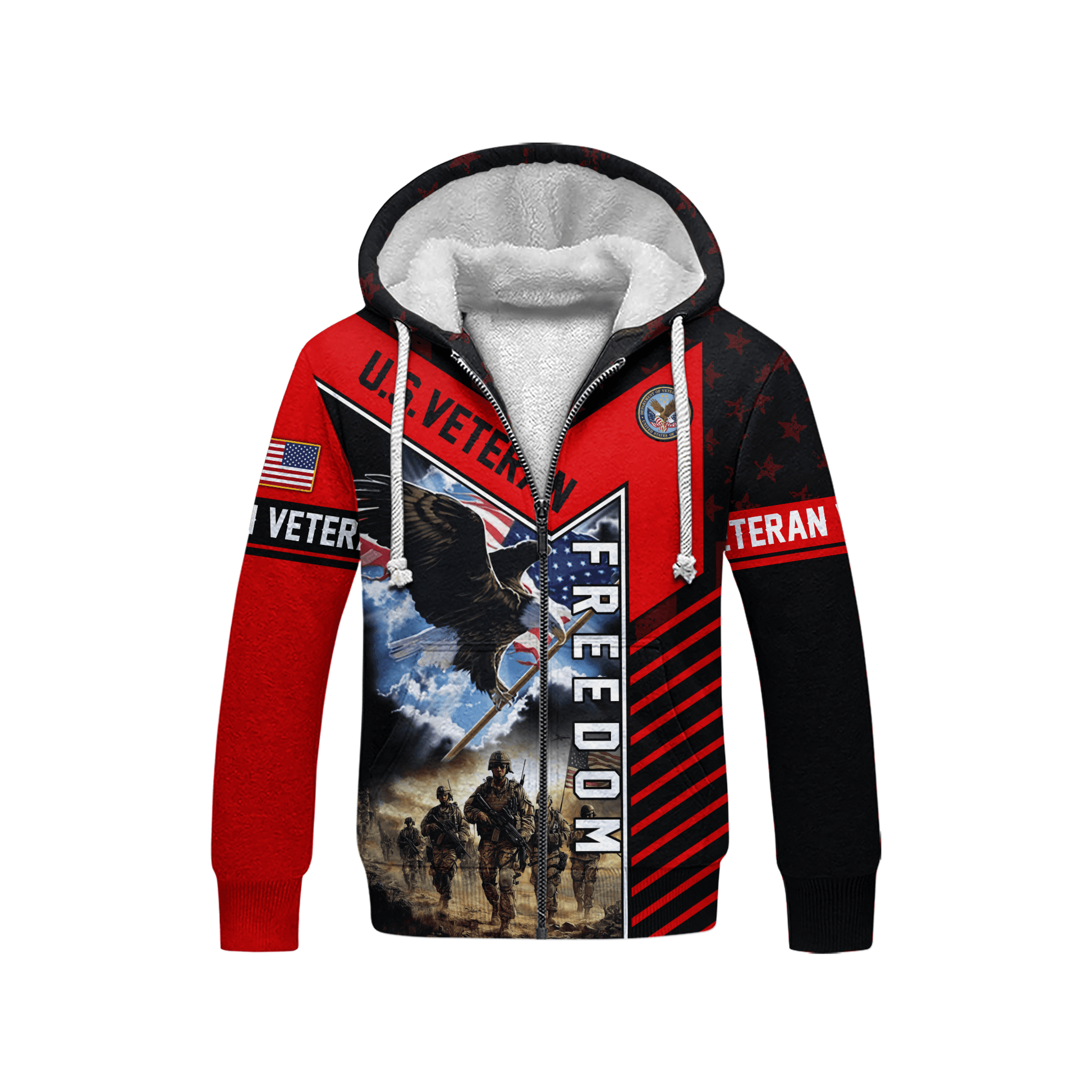 U.S. Coast Guard Eagle Hoodie | Patriotic Gift
