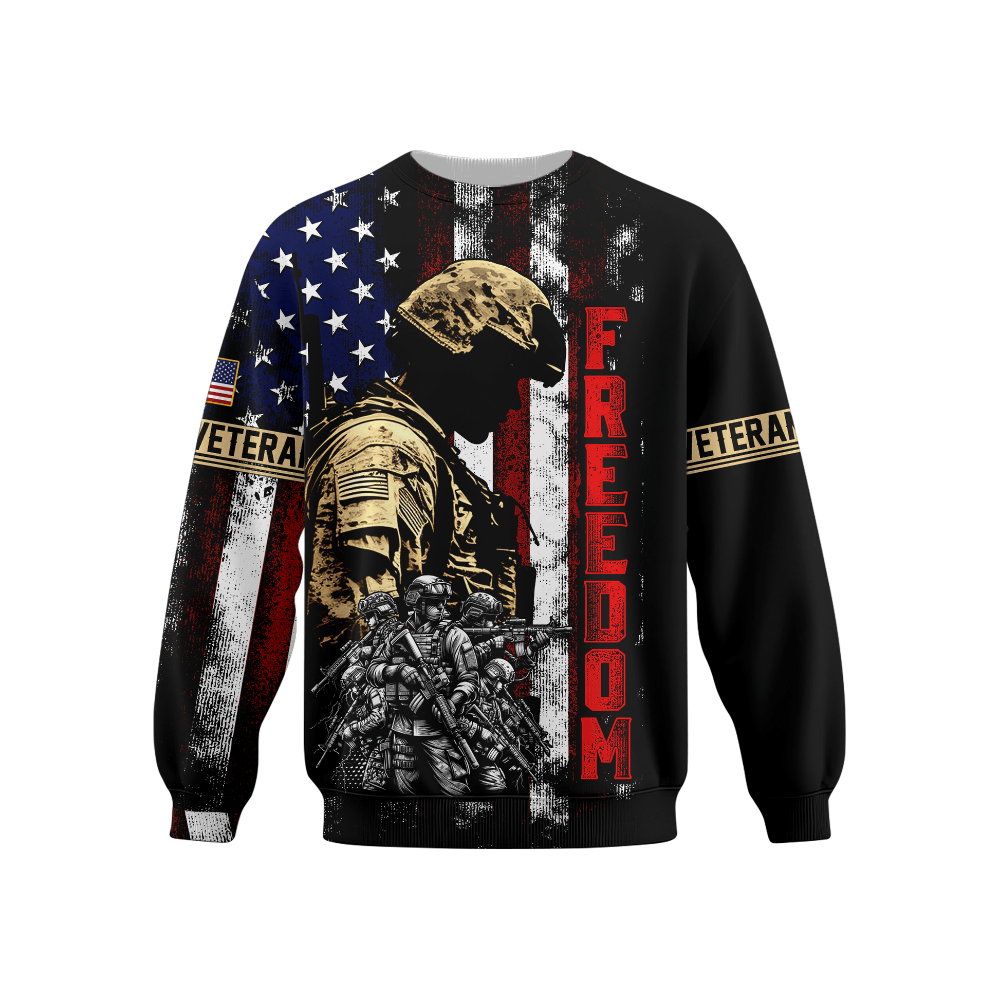U.S. Coast Guard American Flag Hoodie | Patriotic Gift
