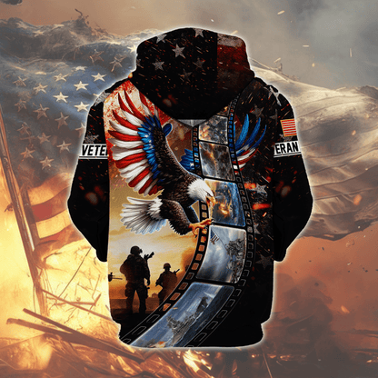 U.S. Coast Guard Eagle Hoodie | Patriotic Gift