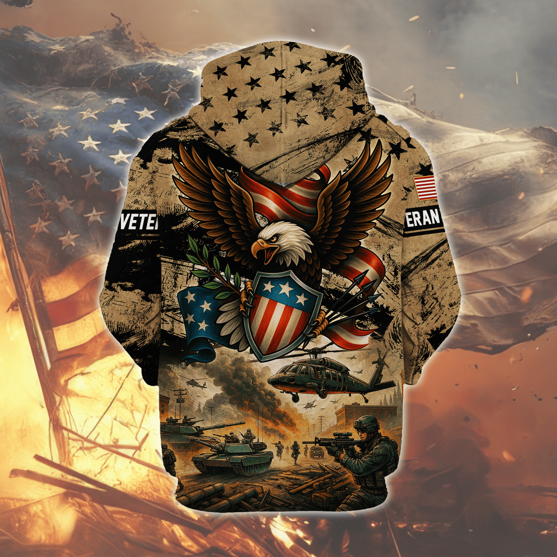 U.S. Coast Guard Eagle Hoodie | Patriotic Gift