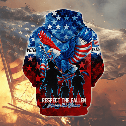 U.S. Coast Guard Eagle Hoodie | Patriotic Gift