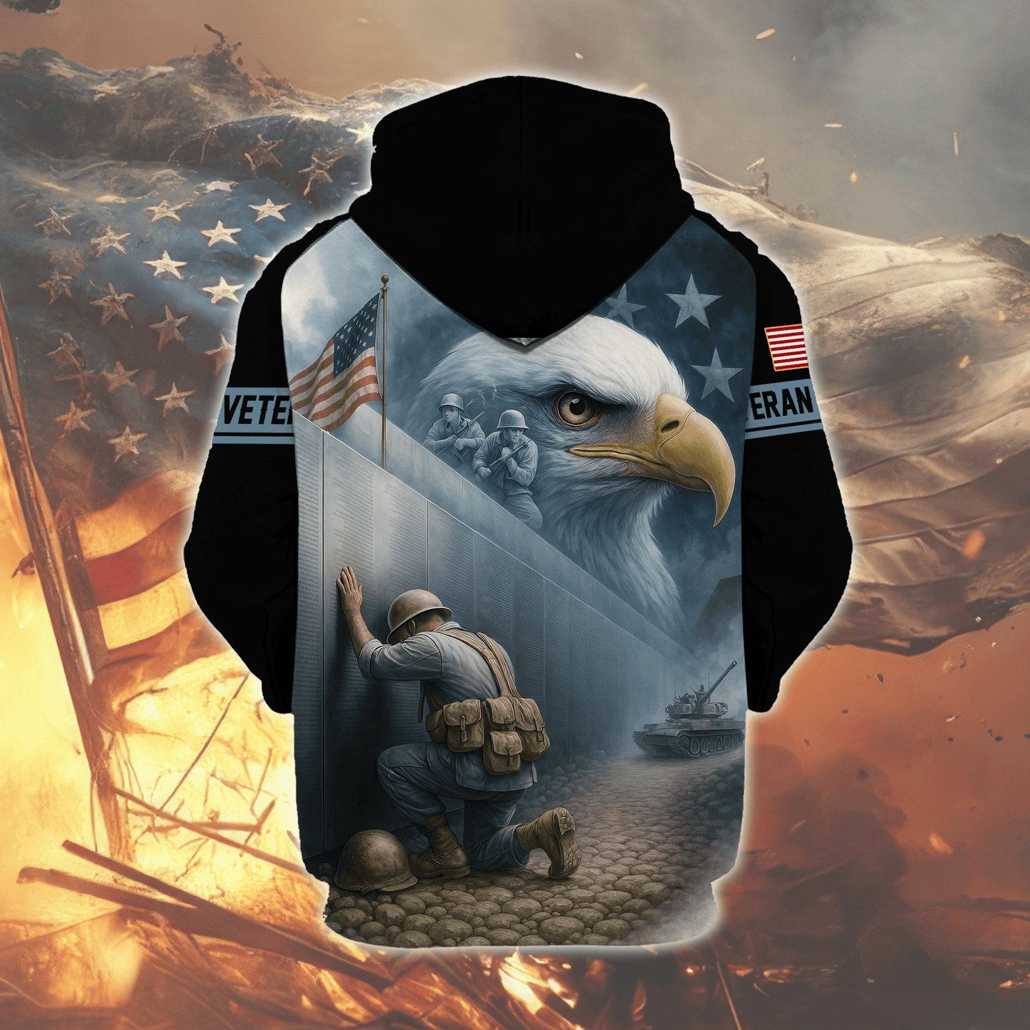 U.S. Coast Guard Eagle Hoodie | Patriotic Gift