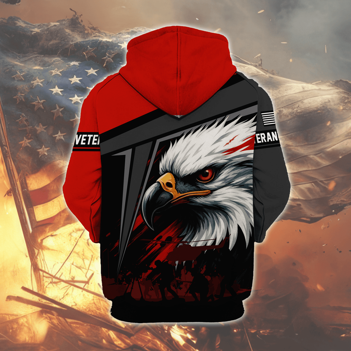 U.S. Coast Guard Eagle Hoodie | Patriotic Gift