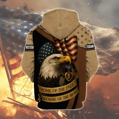 U.S. Coast Guard Eagle Hoodie | Patriotic Gift