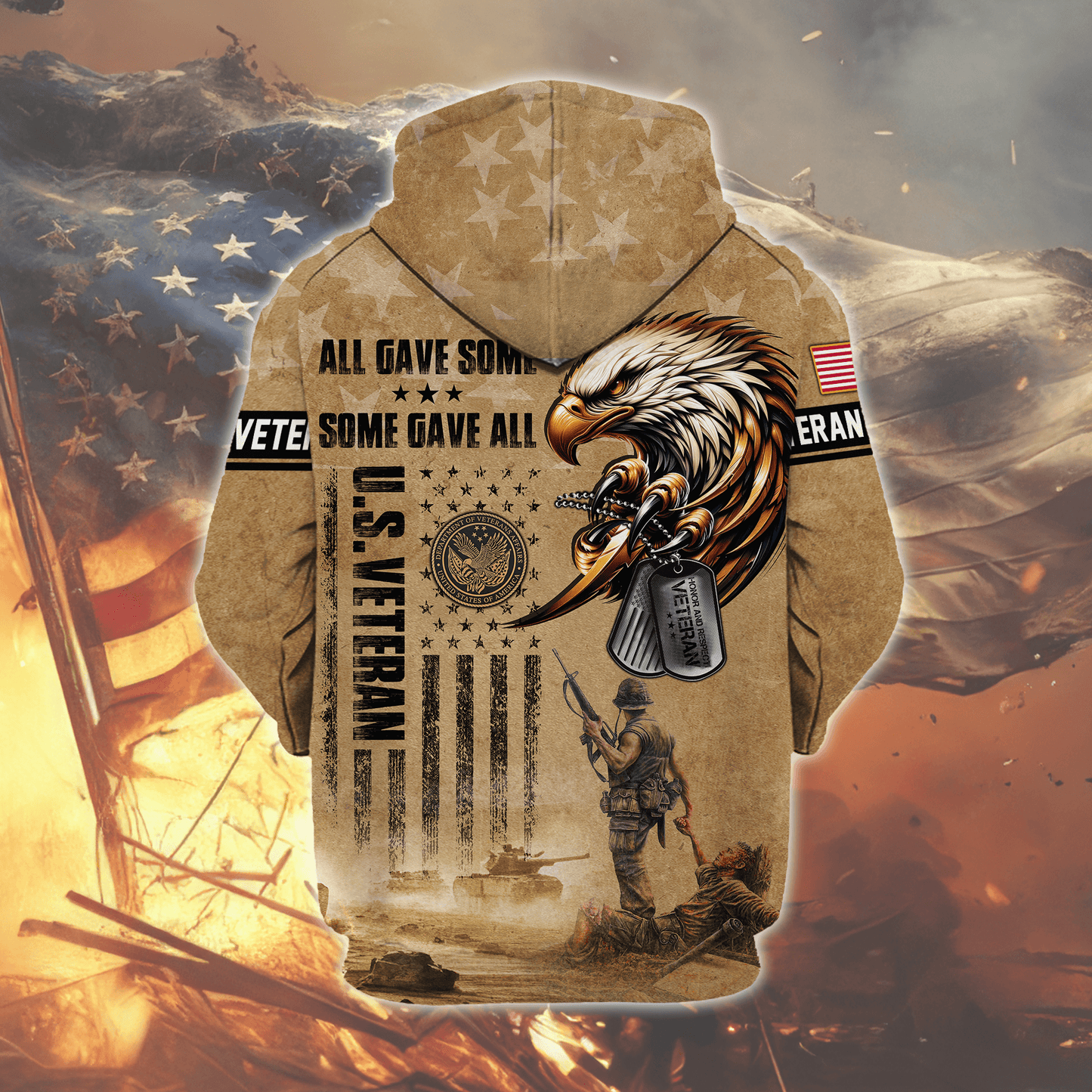 U.S. Coast Guard Hoodie | Patriotic Gift