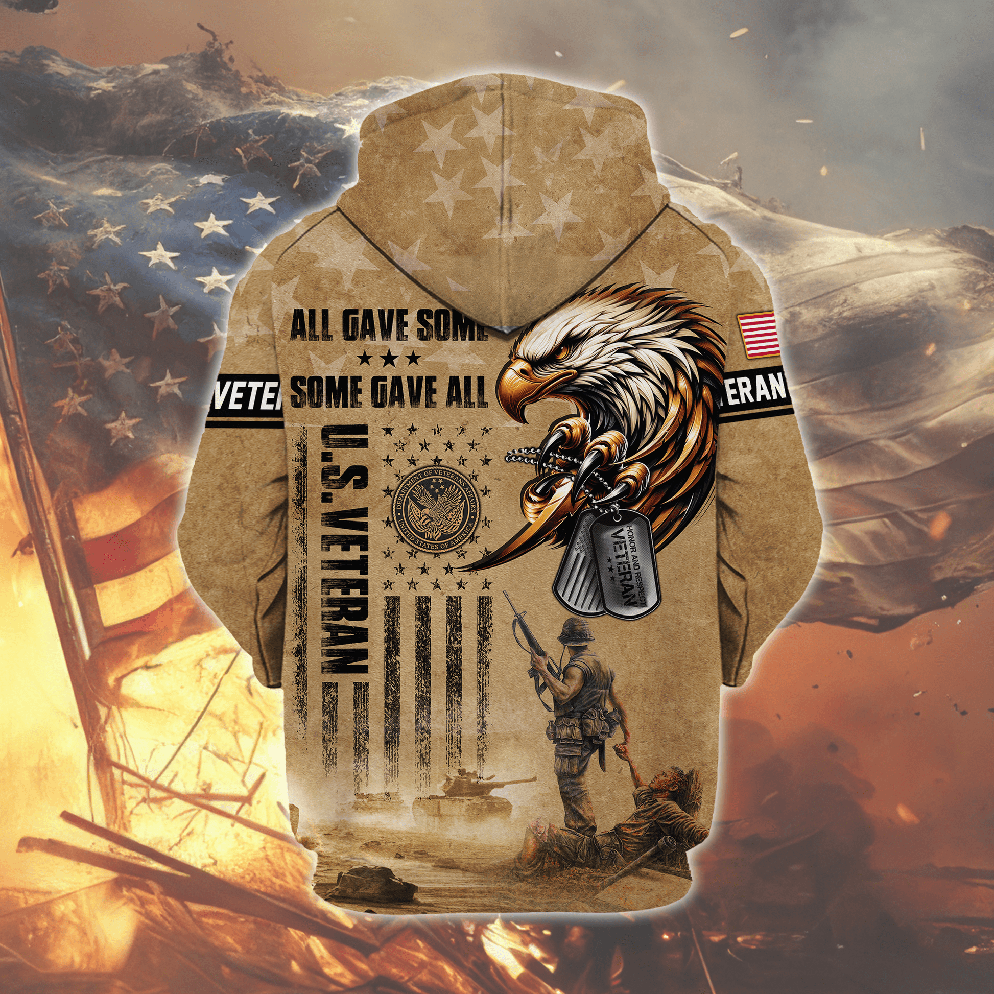 U.S. Coast Guard Hoodie | Patriotic Gift