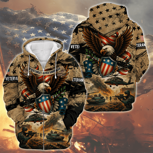 U.S. Coast Guard Eagle Hoodie | Patriotic Gift