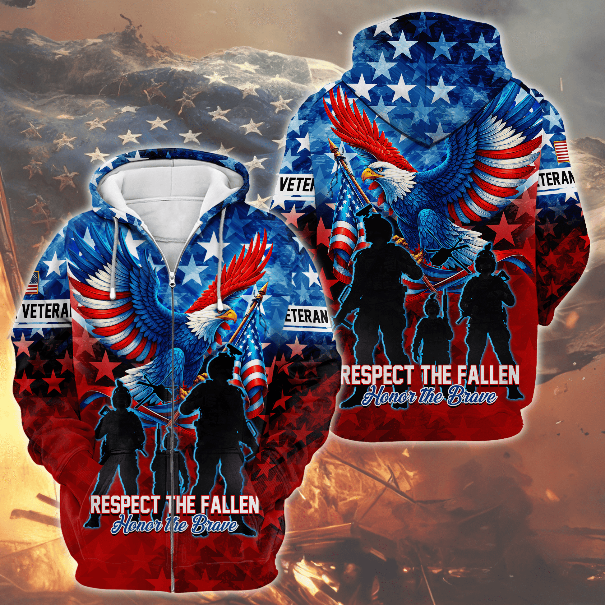 U.S. Coast Guard Eagle Hoodie | Patriotic Gift