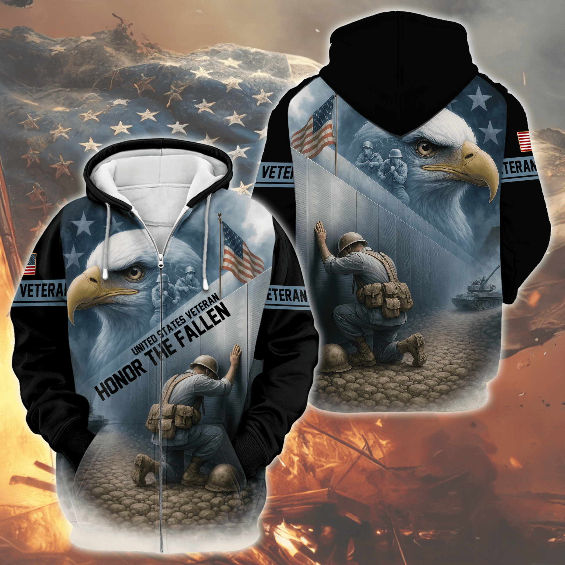 U.S. Coast Guard Eagle Hoodie | Patriotic Gift
