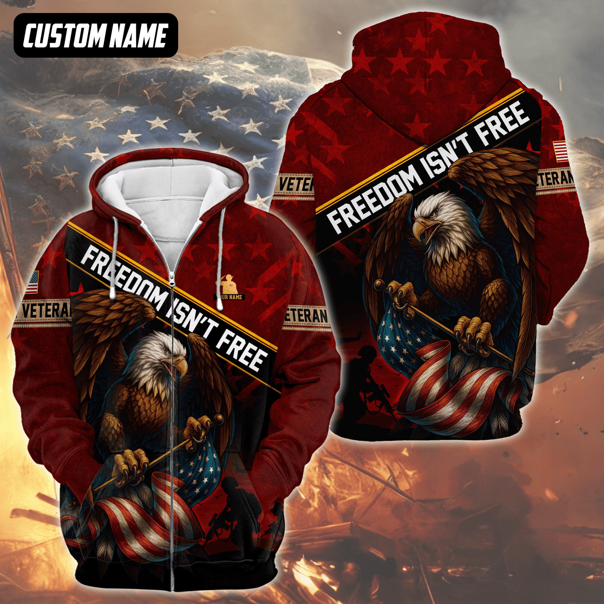 U.S. Coast Guard Hoodie | Patriotic Gift