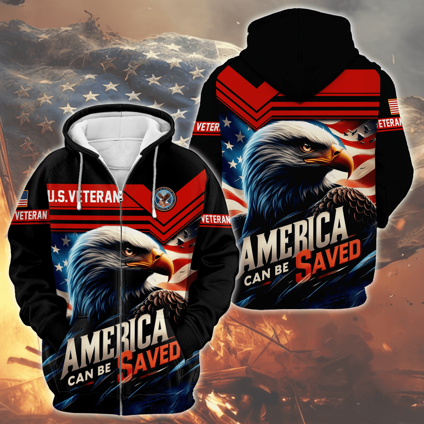 U.S. Coast Guard Hoodie | Patriotic Gift