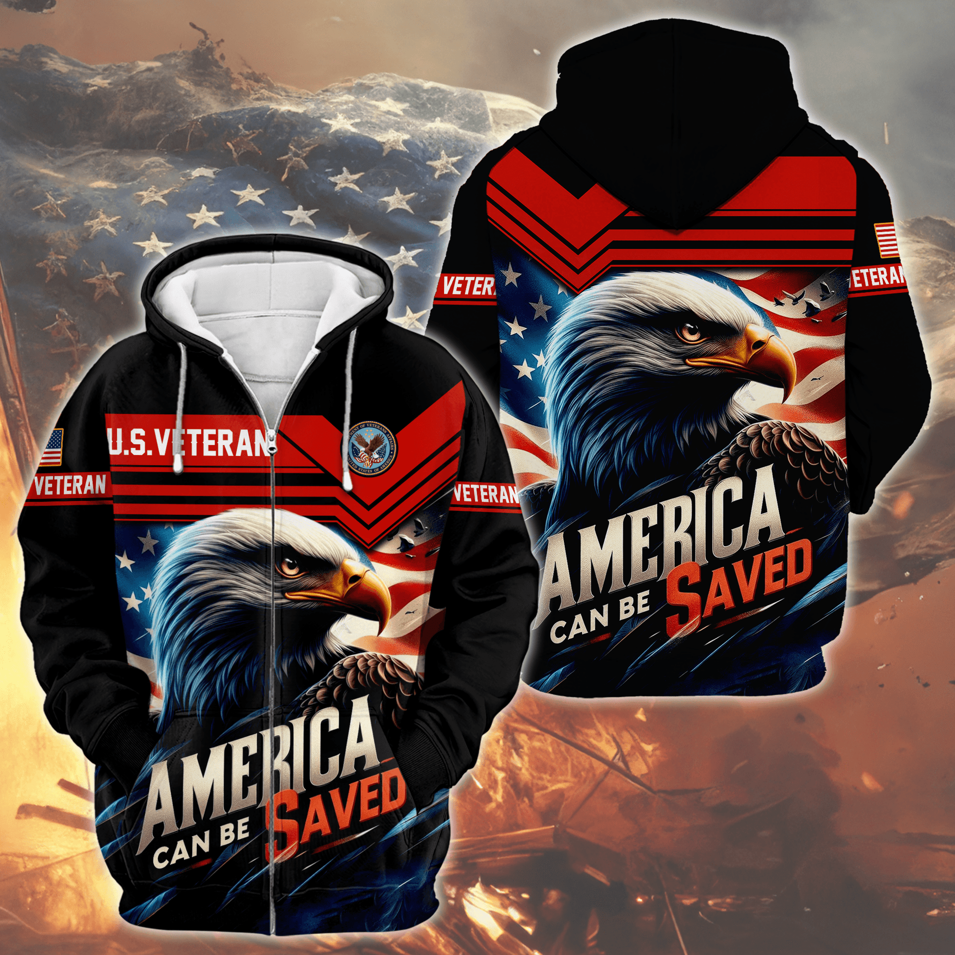 U.S. Coast Guard Hoodie | Patriotic Gift