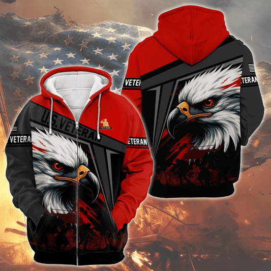 U.S. Coast Guard Eagle Hoodie | Patriotic Gift
