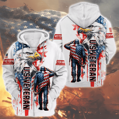 U.S. Coast Guard Eagle Hoodie | Patriotic Gift