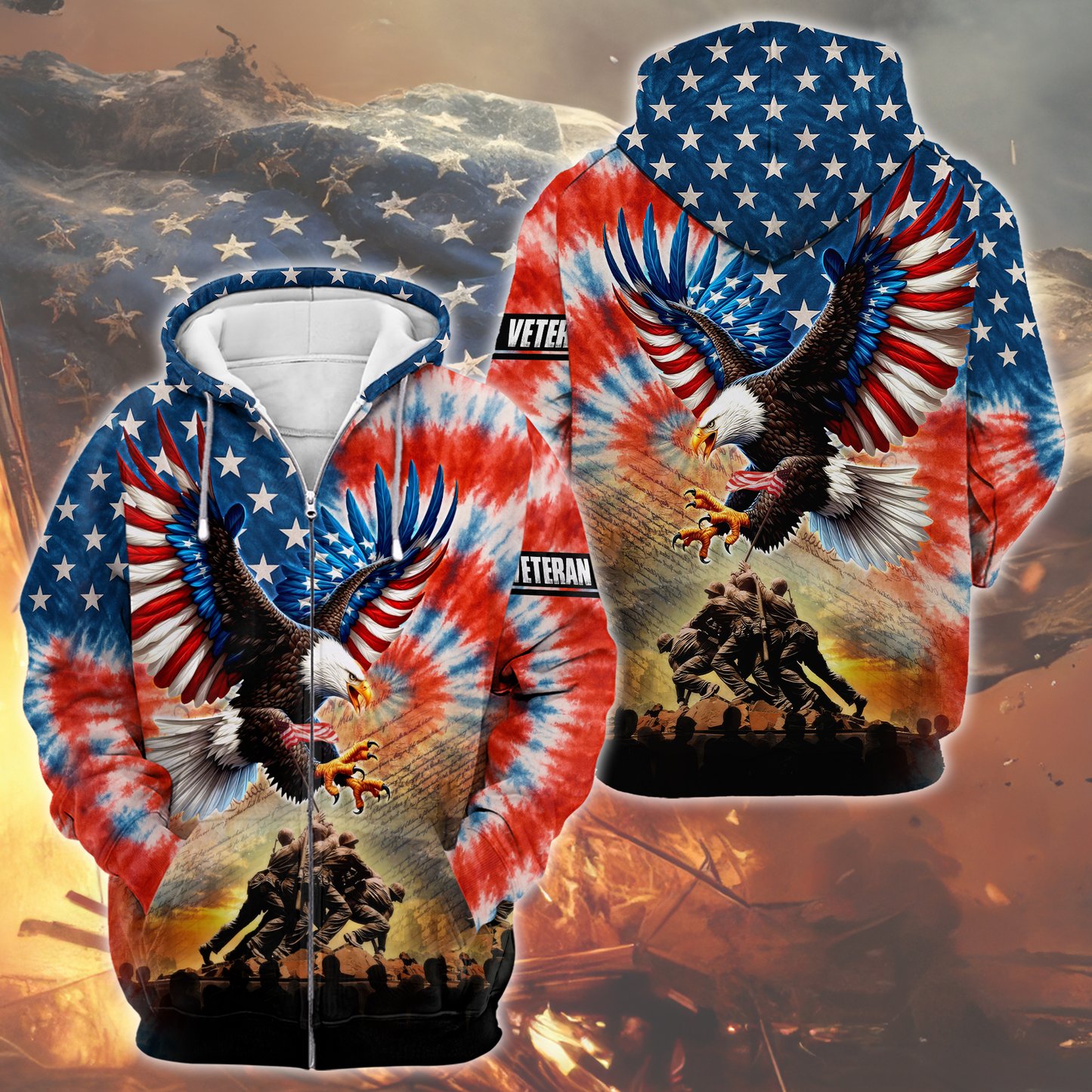 U.S. Coast Guard Eagle Hoodie | Patriotic Gift