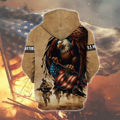 All gave some -some gave all Zip Hoodie for Veterans | Veteran Gift