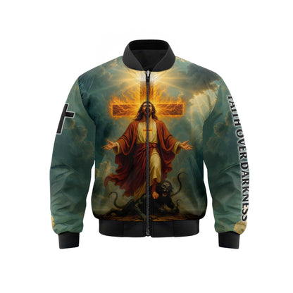 Cross Zip Hoodie | Christian Gift