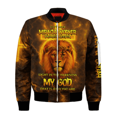 Lion of Judah – Wear Your Faith Boldly Zip Hoodie | Christian Gift