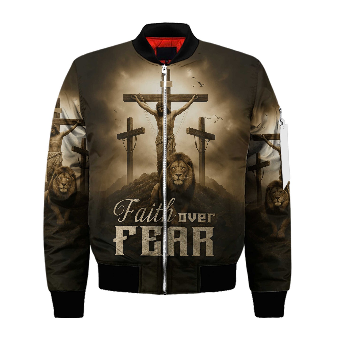 Lion of Judah Zip Hoodie | Christian Gift