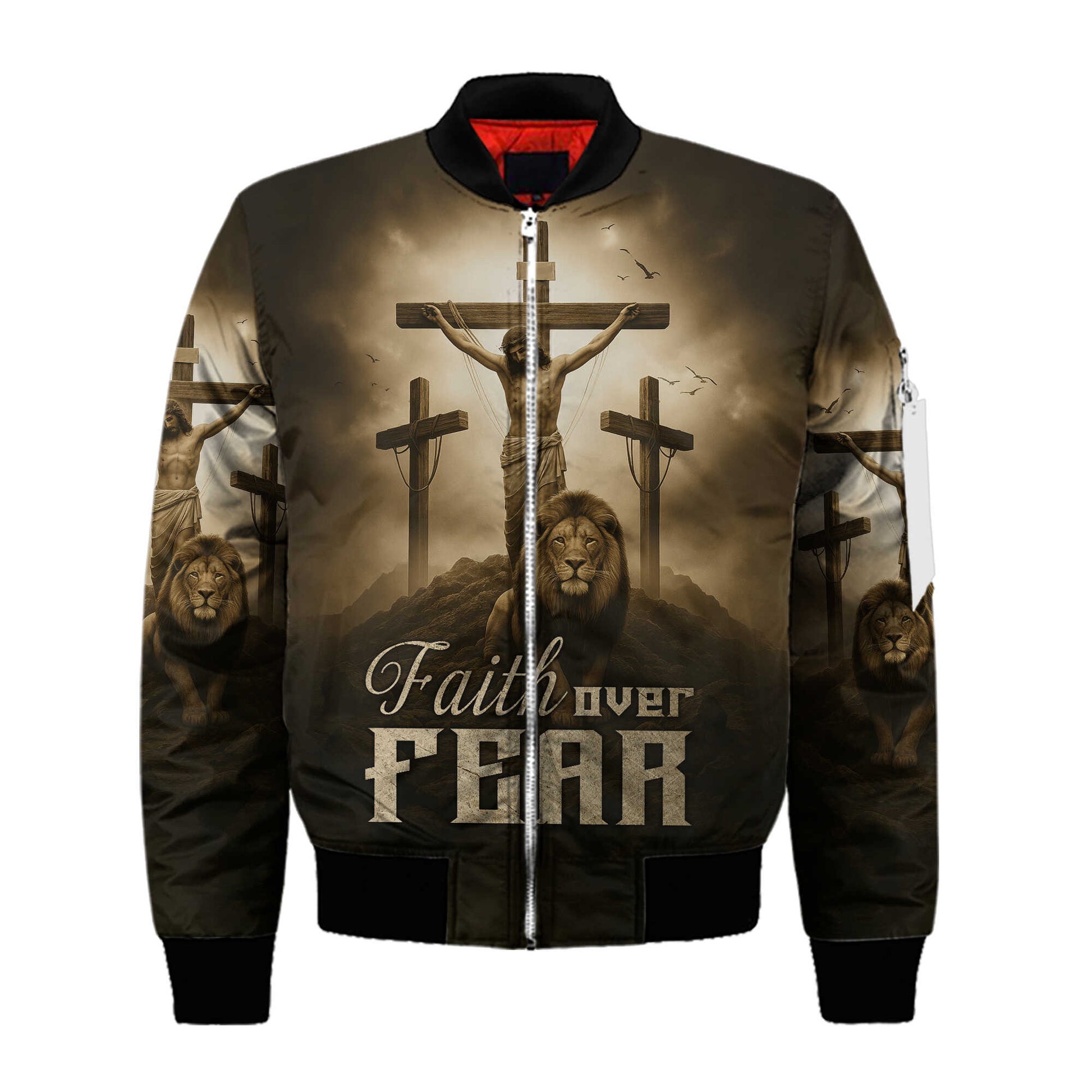Lion of Judah Zip Hoodie | Christian Gift
