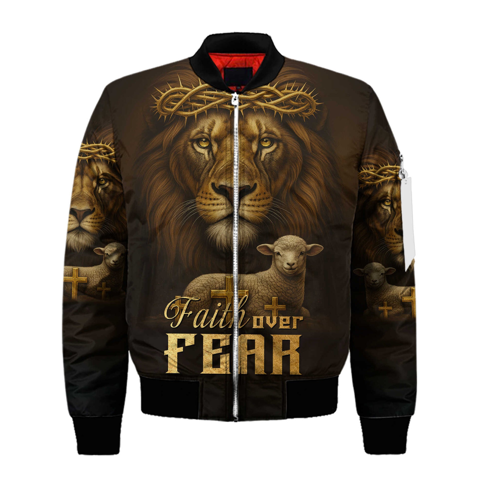 Lion of Judah Zip Hoodie | Christian Gift
