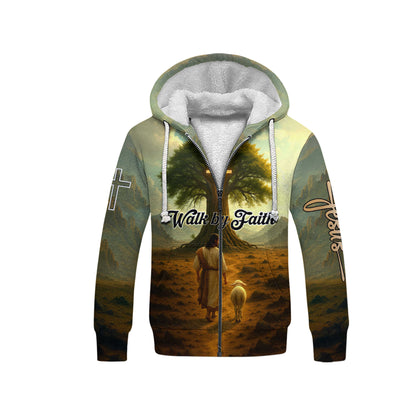 Faith Zip Hoodie | Christian Gift
