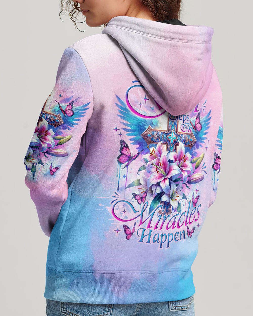 Cross Hoodie Tlno0502242 | Christian Gift