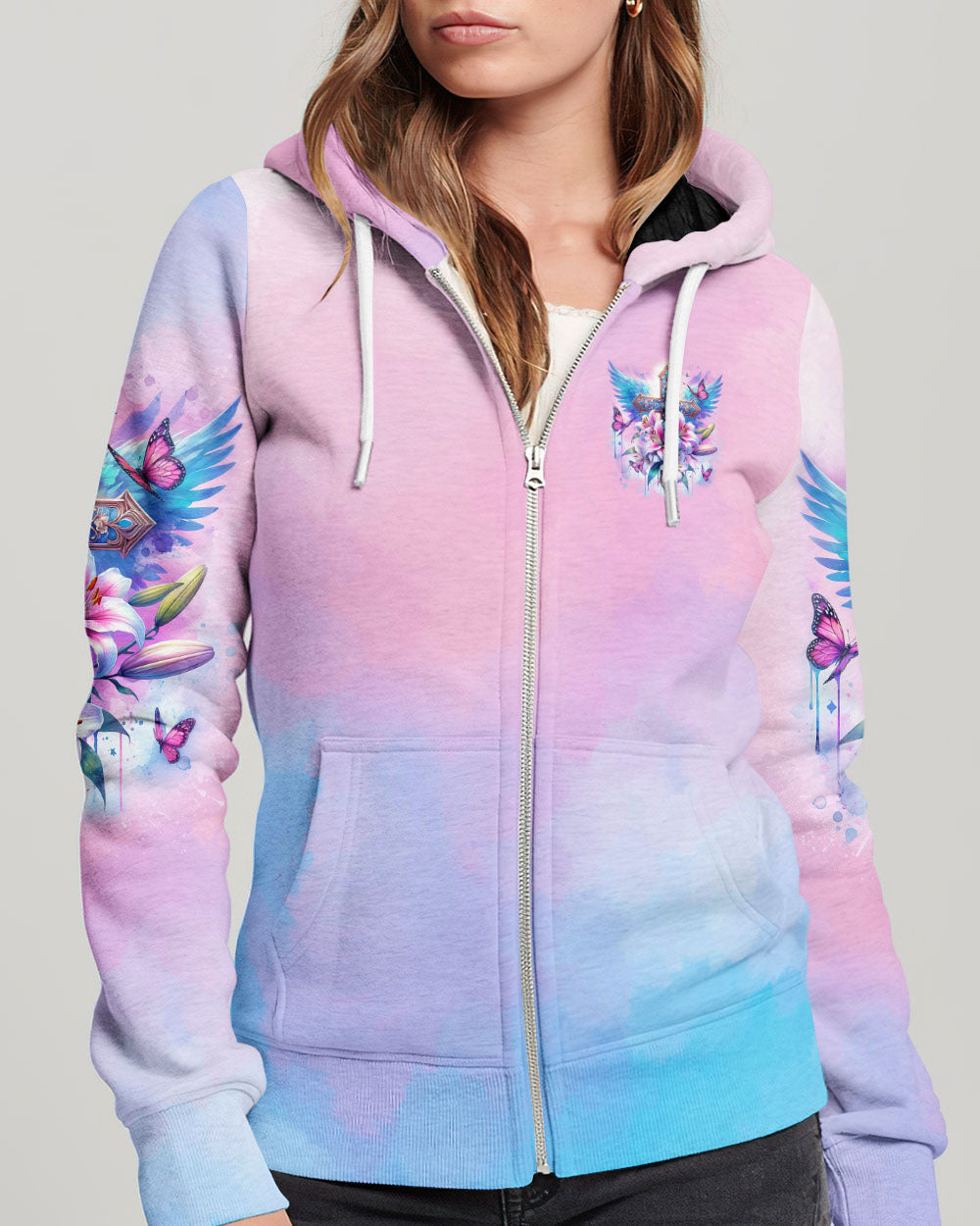 Cross Hoodie Tlno0502242 | Christian Gift