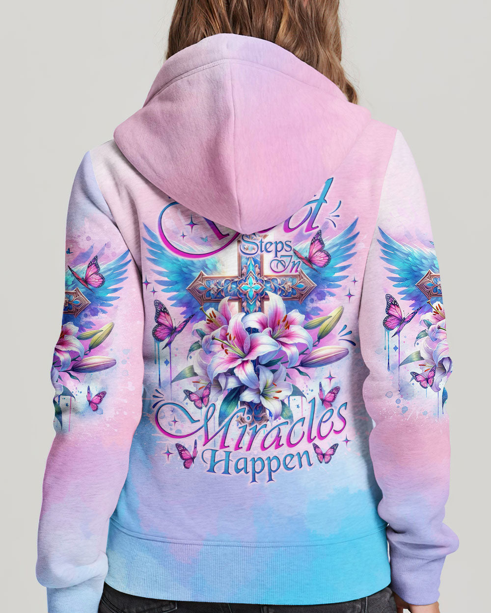 Cross Hoodie Tlno0502242 | Christian Gift
