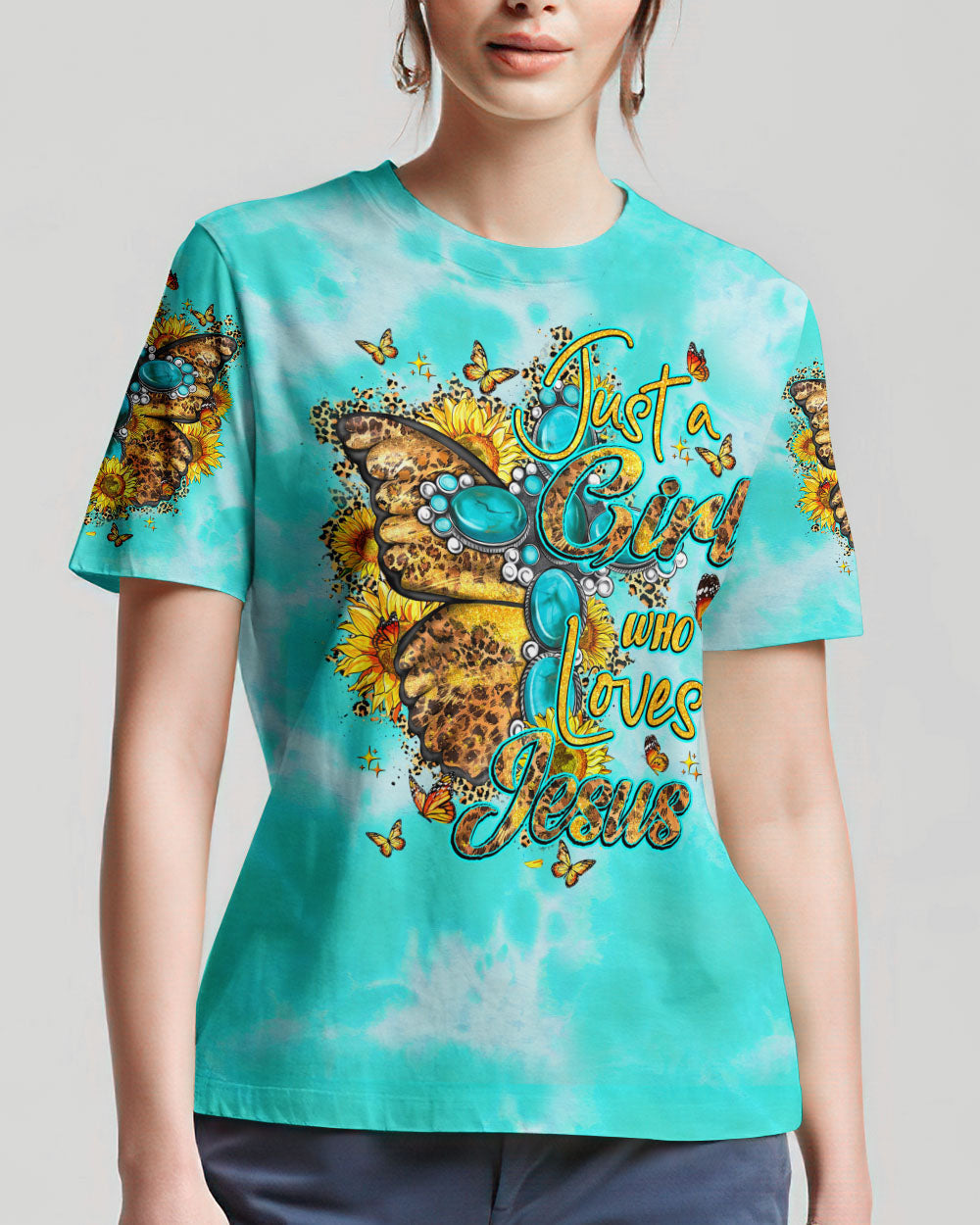 Jesus All Over Print Shirt Ty0807231 | Christian Gift