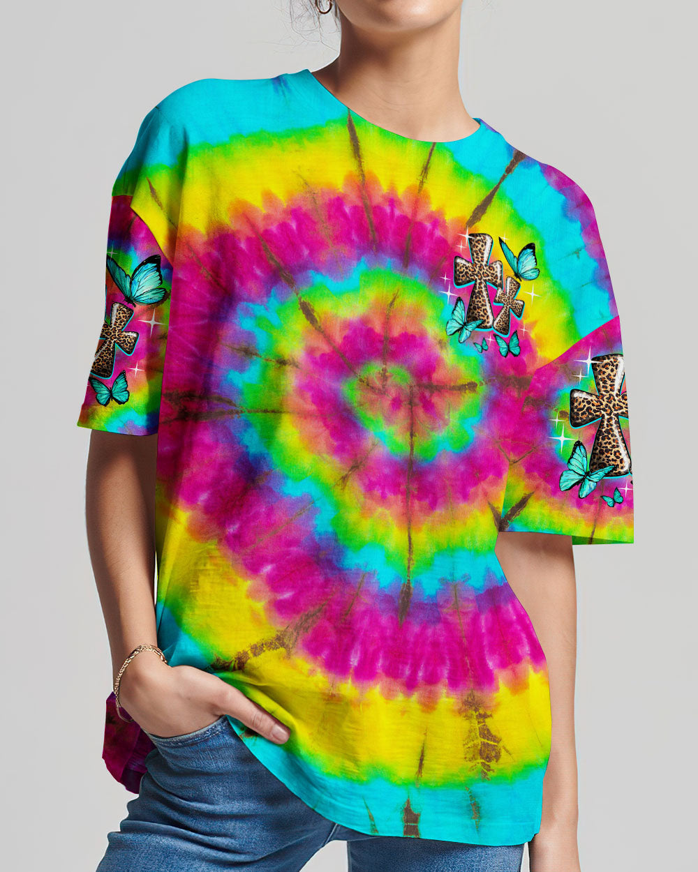 Cross T-Shirt Ty1007232 | Christian Gift