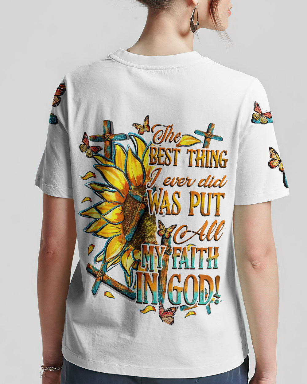 Faith T-Shirt Tytd0707233 | Christian Gift
