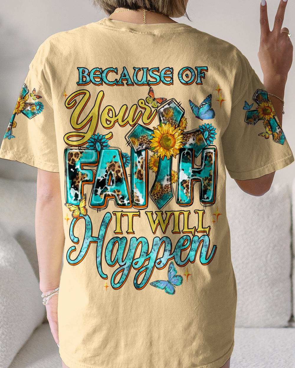Faith T-Shirt Tytd1307231 | Christian Gift