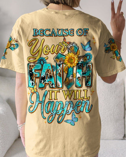 Faith T-Shirt Tytd1307231 | Christian Gift