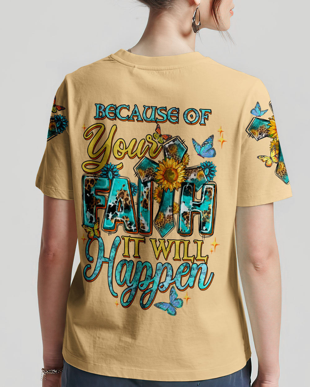 Faith T-Shirt Tytd1307231 | Christian Gift